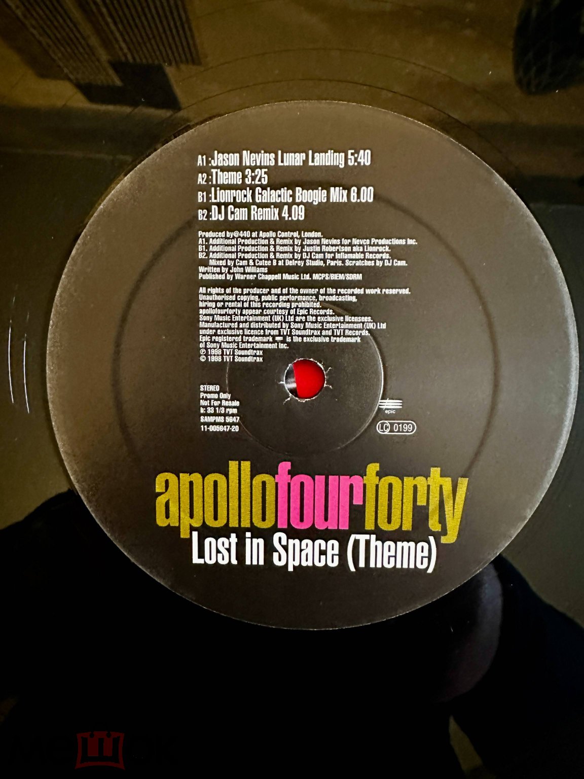 Apollo Four Forty – Lost In Space (Theme), UK, 1998 — фото 4
