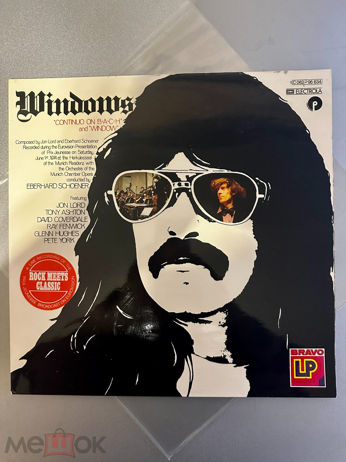 Обложка: Jon Lord – Windows Germany 1974