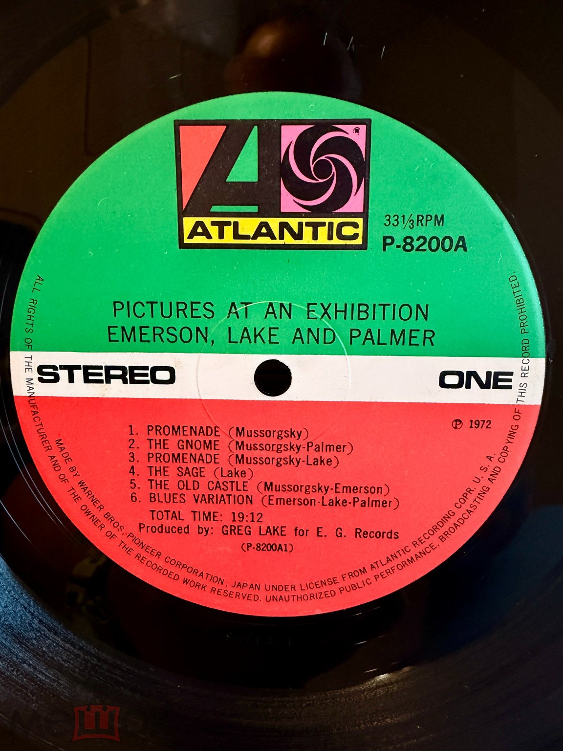 Emerson, Lake & Palmer – Pictures At An Exhibition. Japan. Original. (1-st press) — фото 5